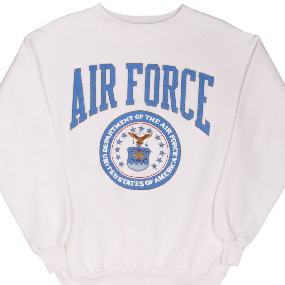 VINTAGE USAF AIR FORCE SWEATSHIRT SIZE LARGE 1980S