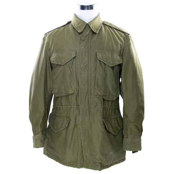 Vintage Us Army M51 Field Jacket 1952 Korean War Size Small Regular

SPEC. NO. MIL-J-11448 (QMC)
PATT. DATE 13 SEPT. 1951