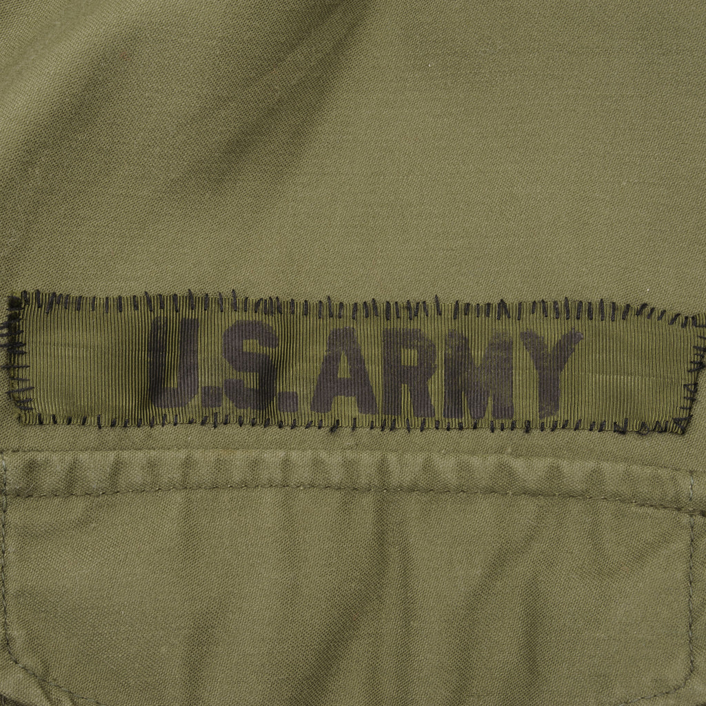 VINTAGE US ARMY M1965 M65 ALPHA IND FIELD JACKET 1974 VIETNAM WAR LARG ...