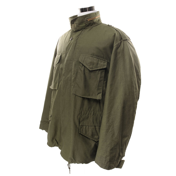Vintage Us Army M65 Field Jacket 1975 Vietnam War Size XL Regular  Stock No.: 8405-782-2945  DSA100-75-C-1200
