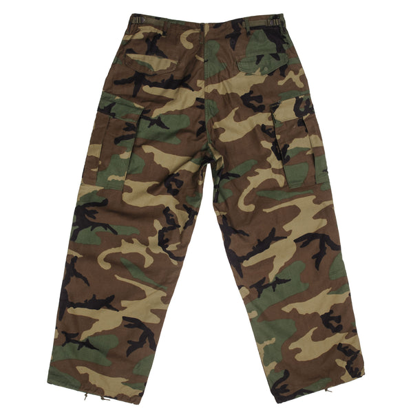 Vintage Us Army M65 Woodland Camo Trousers Pants 1989 Medium Regular Deadstock  DLA100-89-C-0384