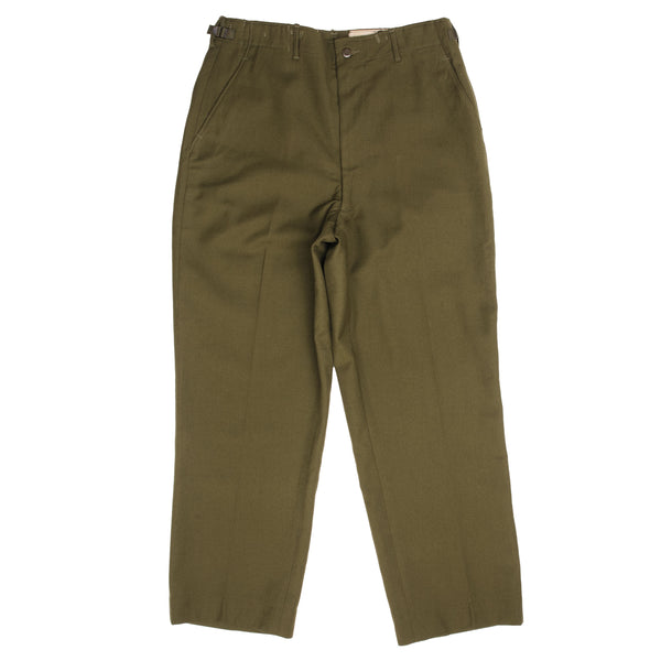 Vintage Us Army M51 Field Wool Trousers Pants 1952 Korean War Size Medium Regular Nos Deadstock