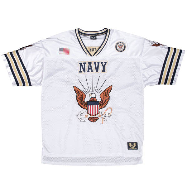 Vintage Usn Us Navy Football Rapid Dominance Jersey Size XL