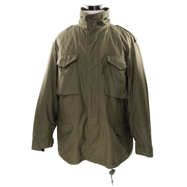 Vintage Us Army M65 Field Jacket 1991 Size XL Regular  STOCK NO. 8415-00-782-2945  DLA100-91-C-0450