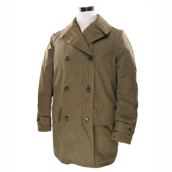 Vintage Us Army Mackinaw Coat Jacket 1945 Ww2 Size 38